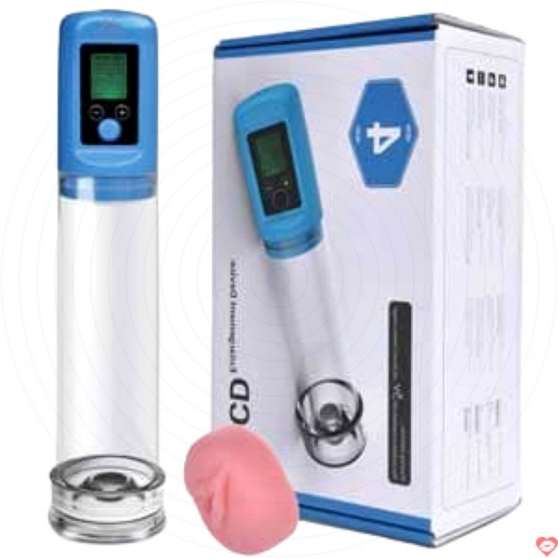 máy tập dương vật tự động cao cấp sạc pin màn hình LCD tăng kích thước 