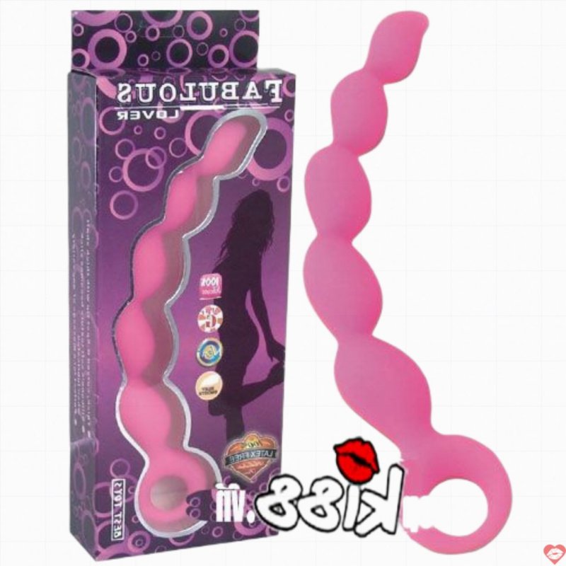 Máy Massage Hậu Môn Hạt Chuỗi Silicon Cao Cấp An Toàn 