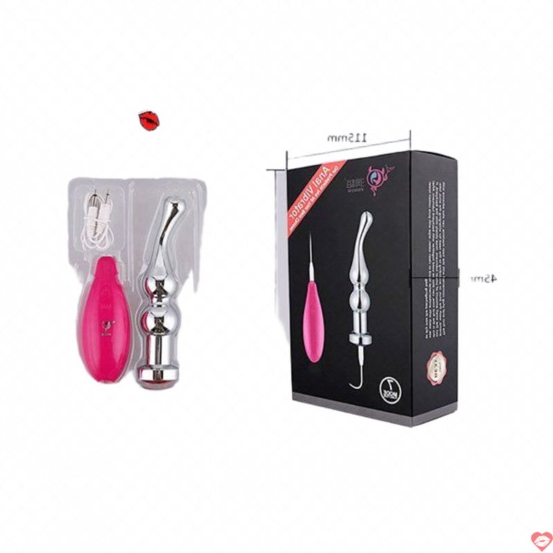 Cây rung hậu môn hợp kim cao cấp massage xung điện 7 chế độ kích thích 