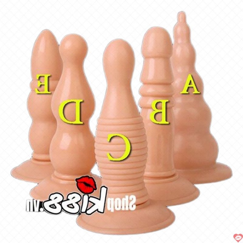 Phích cắm hậu môn silicone mềm mại size lớn - Sextoy gay siêu kích thích 