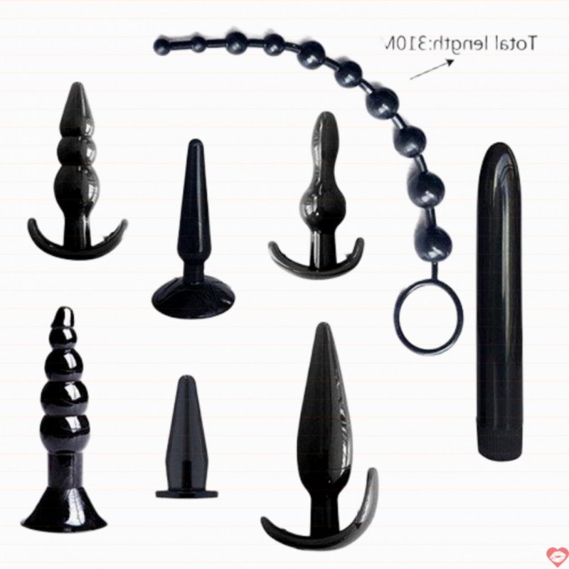 Bộ kích thích đôi Silicone 10 món cao cấp an toàn, thỏa mãn 