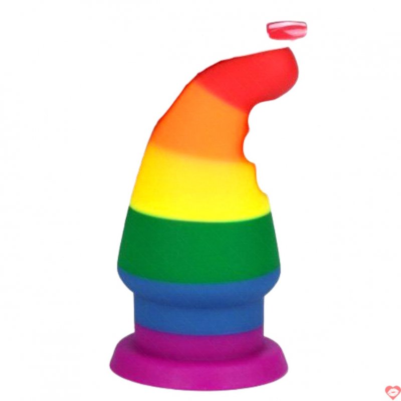 Phích cắm hậu môn Lovetoy Prider 6.0 silicone đa sắc kích thích tối đa 