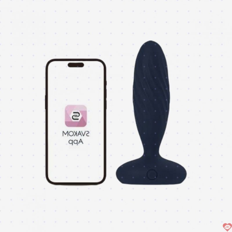 Máy massage hậu môn Svakom Jordan điều khiển app rung thụt 5 chế độ 