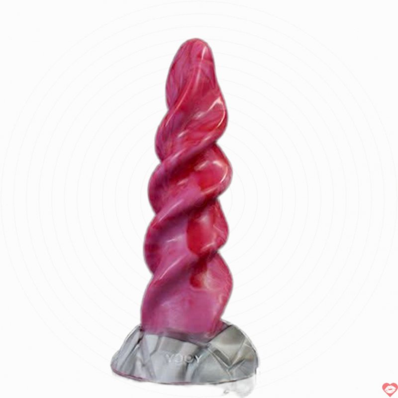 Dụng cụ massage hậu môn xoắn ốc rung siêu khoái cảm silicone an toàn 