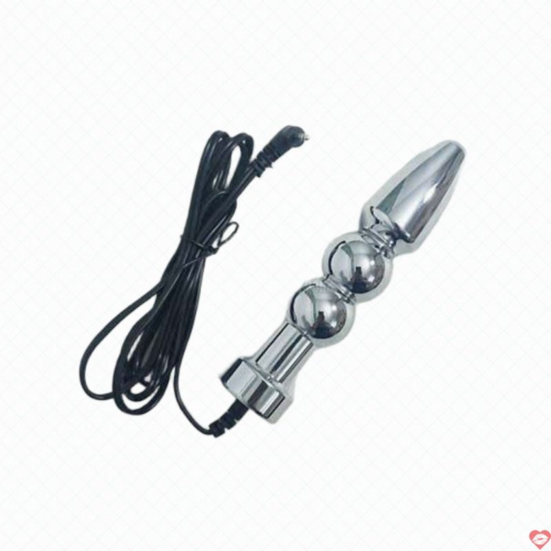 Dụng cụ hậu môn xung điện thép không gỉ cao cấp kích thích mạnh mẽ 