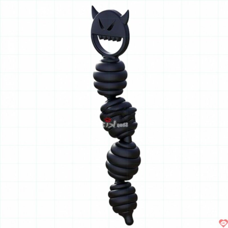 Dụng cụ kích thích hậu môn Leten Devil Chuỗi hạt Silicon an toàn, thỏa mãn 