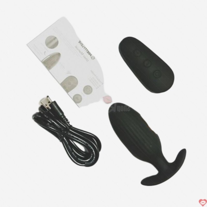 Dụng cụ xung điện hậu môn mạ vàng 24K Pretty Love Kelly Sextoy gay cao cấp 
