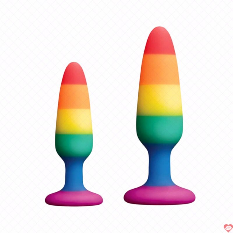 Phích cắm hậu môn Rainbow Mini