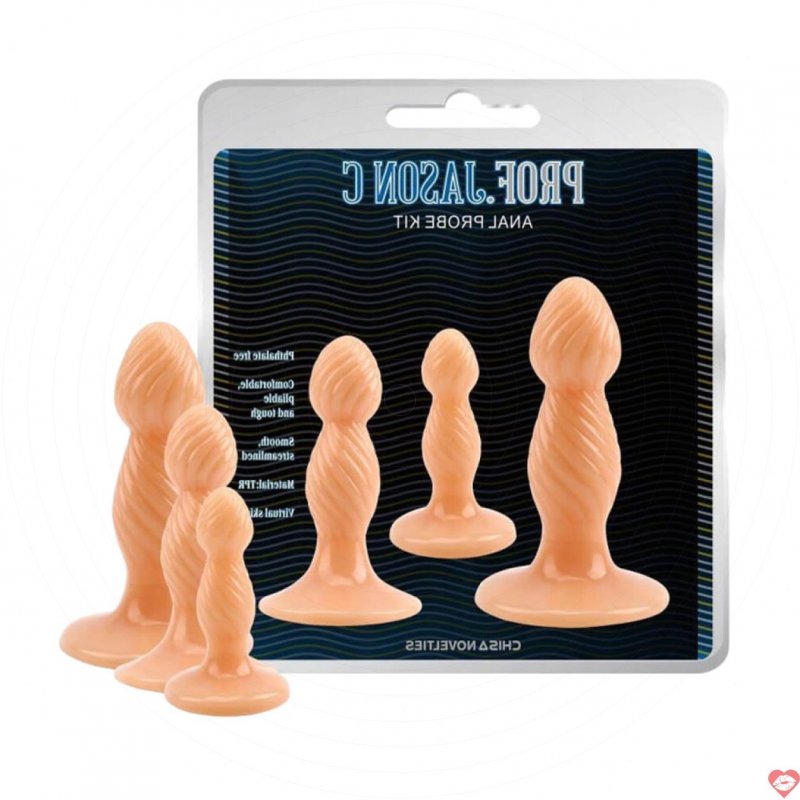 Bộ dương vật giả Chisa Prof.Jason C Anal Probe Kit