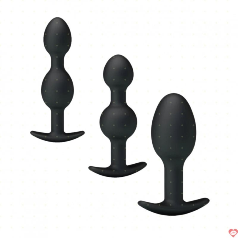 Pretty Love Anal Balls silicone mềm mịn có bi