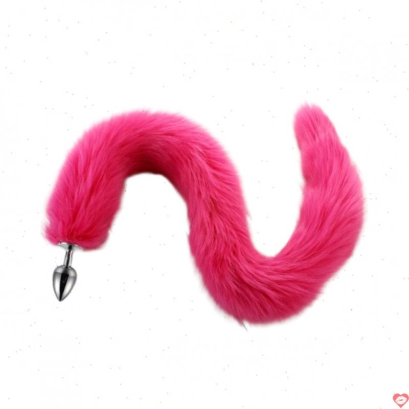 Cosplay đuôi cáo dài 80cm phích cắm hậu môn hợp kim nhôm