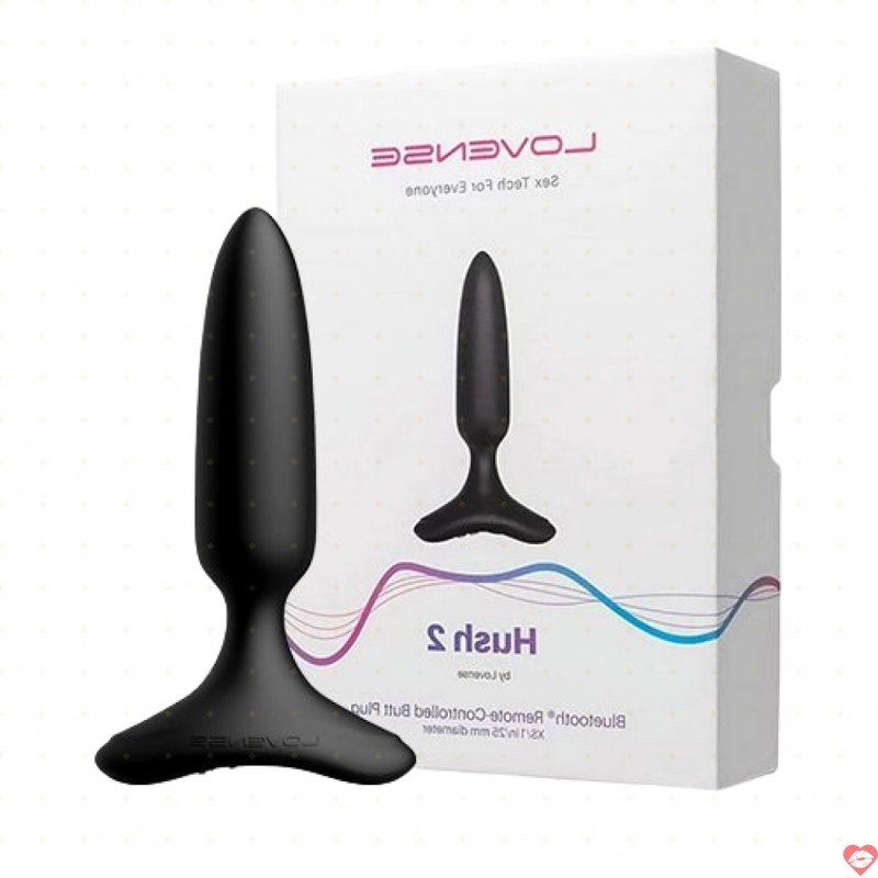 Phích cắm hậu môn có rung Lovense Hush 2 – Điều khiển qua app