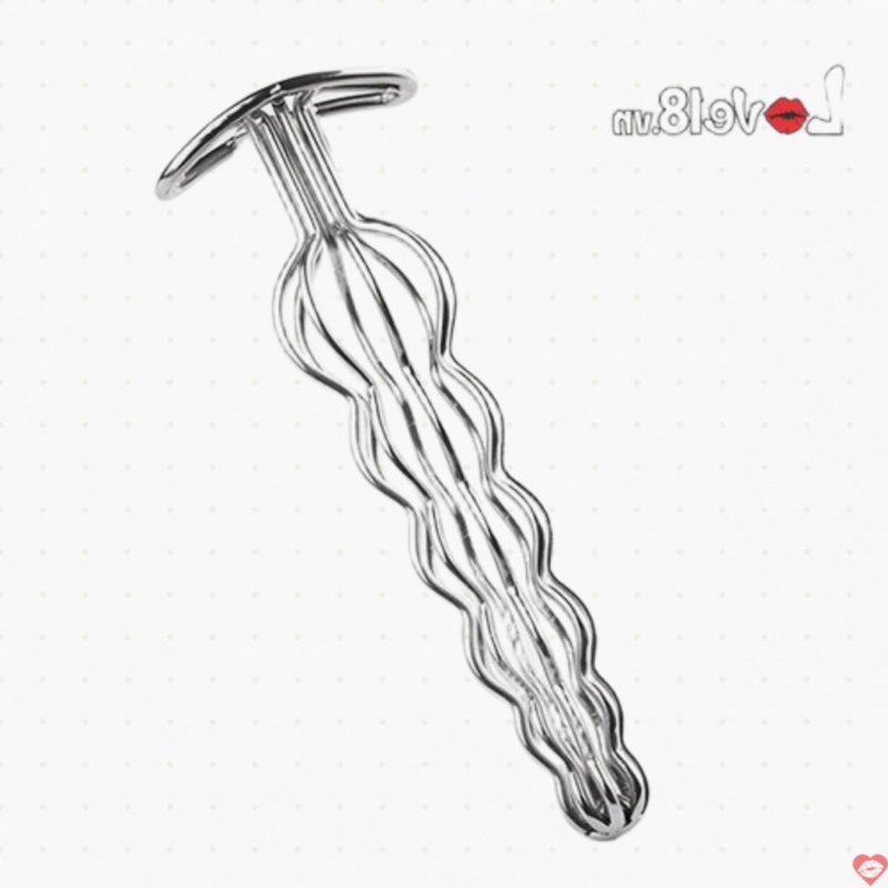Dụng cụ kích thích hậu môn rỗng ruột bằng thép không gỉ