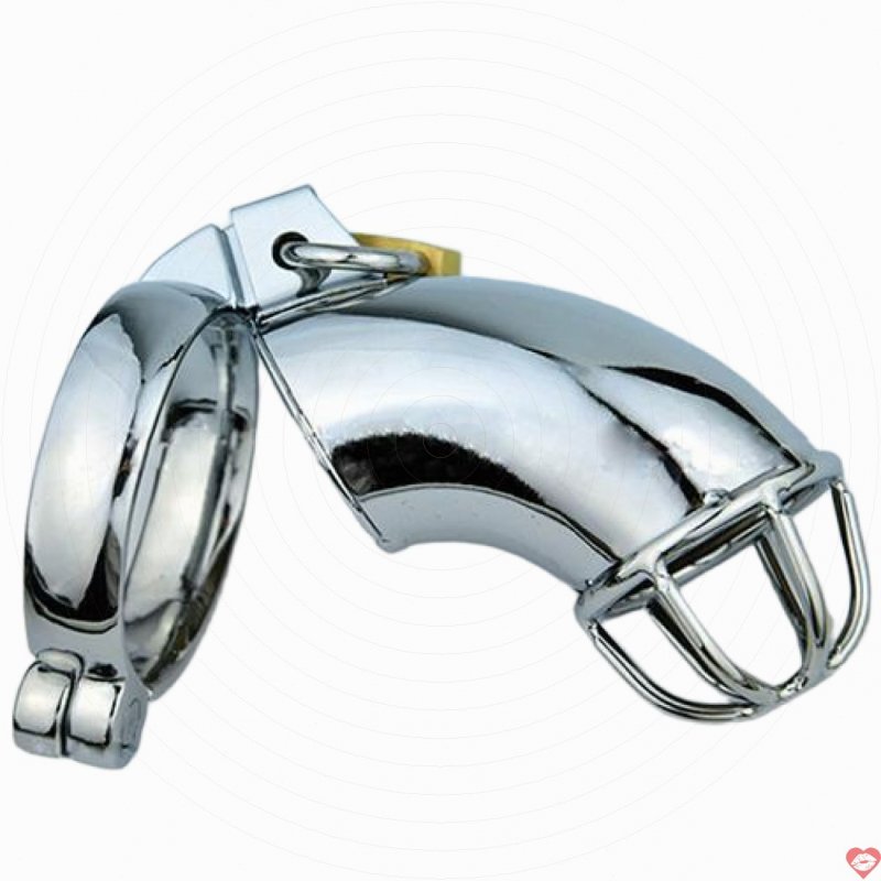 Khóa Dương Vật Bằng Inox Không Gỉ Thể Loại Bạo Dâm