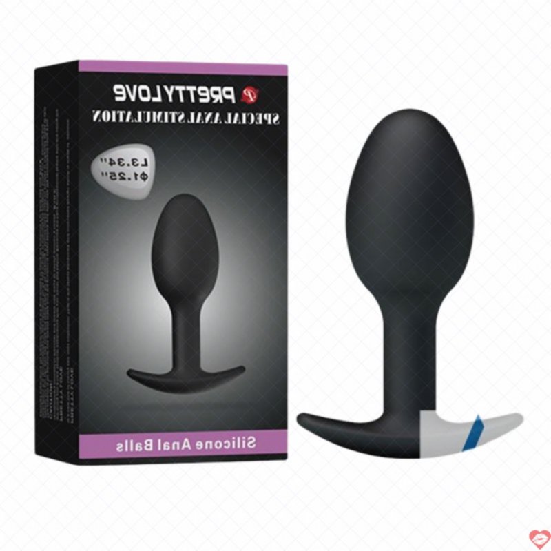 Butt Plug silicone lõi bi thép Pretty Love