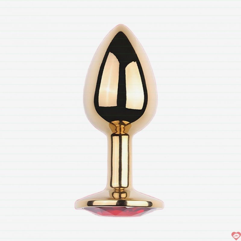 Anal Plug phích cắm hậu môn mạ vàng