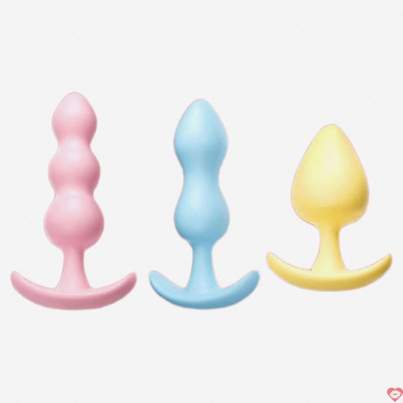 Set 3 vòng silicon hậu môn an toàn kích thích cực khoái 