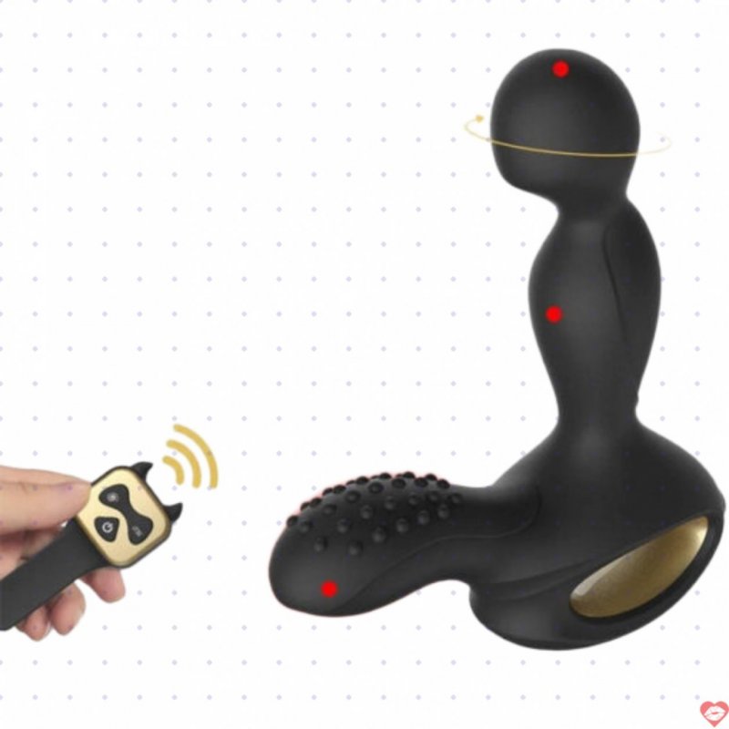 Máy kích thích hậu môn CAKO rung ngoáy điều khiển xa