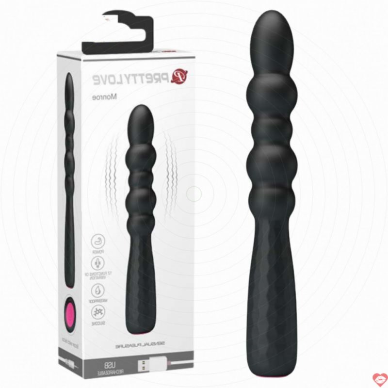 Thụt hậu môn và âm đạo Prettylove Monroe uốn khớp rung 12 chế độ