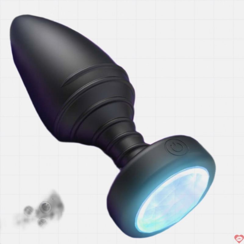 Thụt hậu môn Mizzzee LED nhiều màu Tonight Silicone mềm mại rung