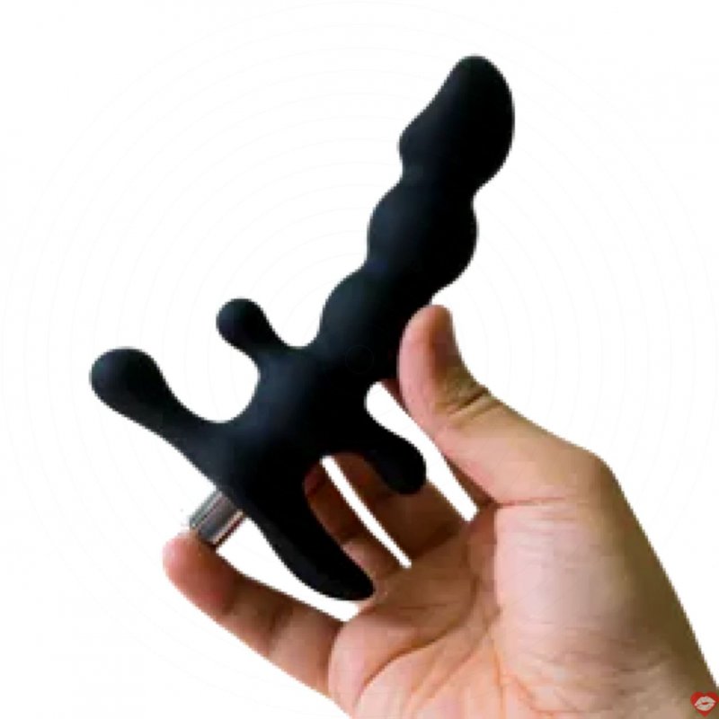 Kích Thích Hậu Môn Cầm Tay Có Rung  BLACK MON