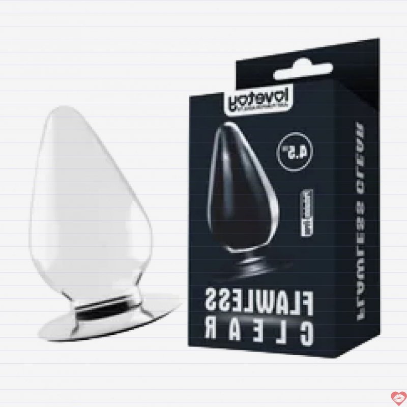Khám Phá Cung Bậc Khoái Cảm Mới Với Phích Cắm Hậu Môn Lovetoy 6cm Trong Suốt