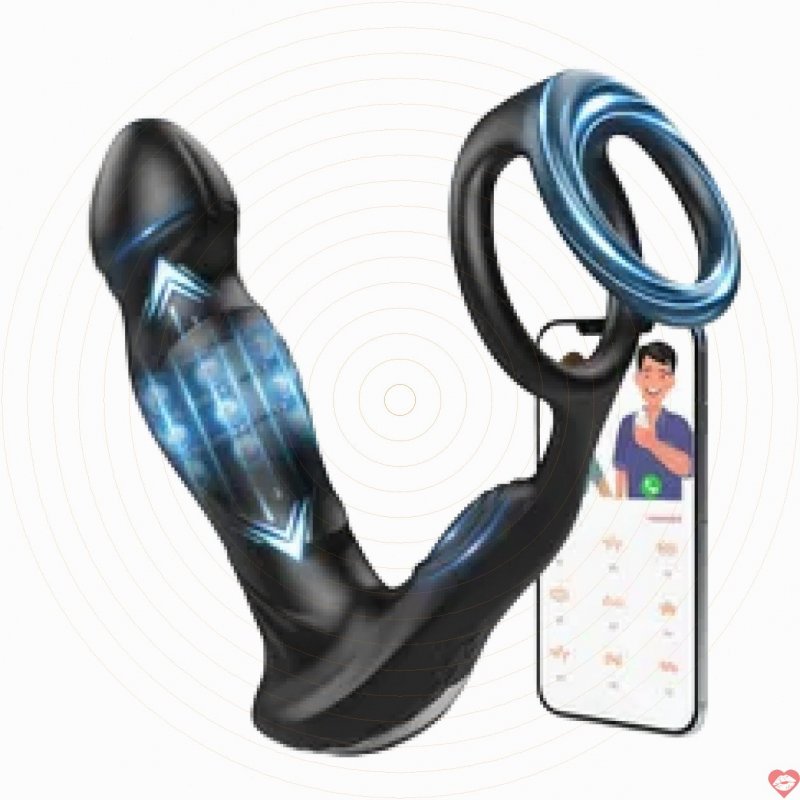Máy Mát Xa Tuyến Tiền Liệt Rung Lắc Kết Nối Với App Cực Đỉnh