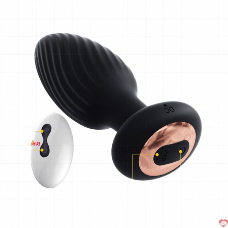 Dụng Cụ Massage Kích Thích Hậu Môn Cao Cấp MizzZee: Rung - Lắc - ĐKTX