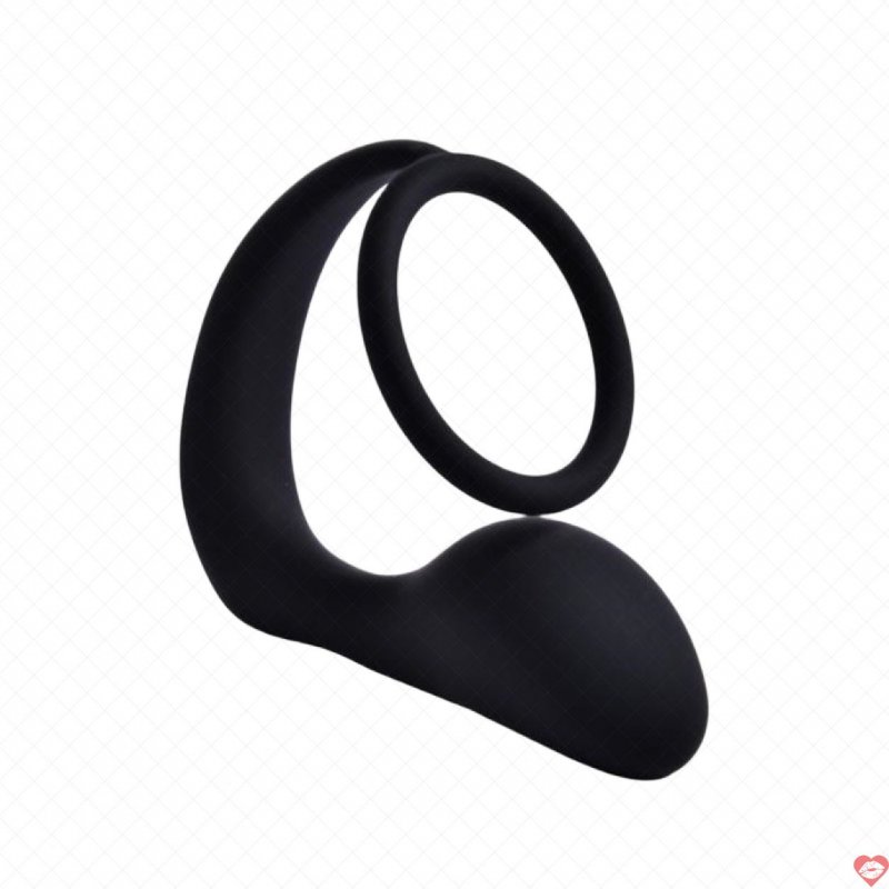 Dụng Cụ Kích Thích Hậu Môn Cockring Kèm Vòng Rung