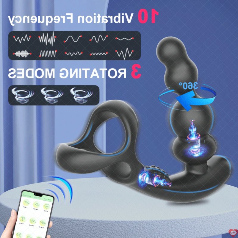 Trứng Rung Hậu Môn Ngoáy Điều Khiển App