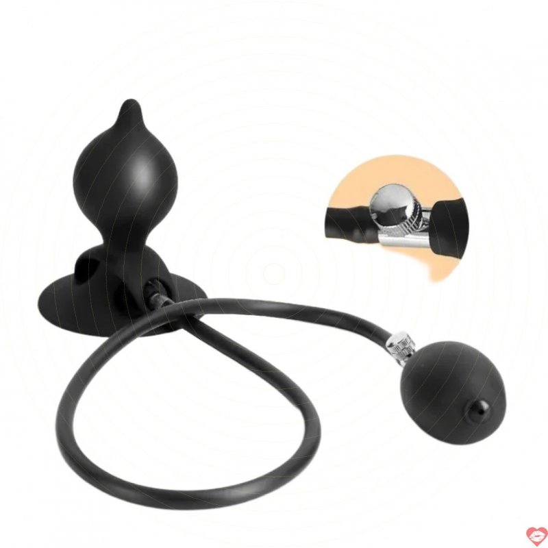 Plug bơm hơi silicon hít tường mở rộng hậu môn an toàn giá tốt 