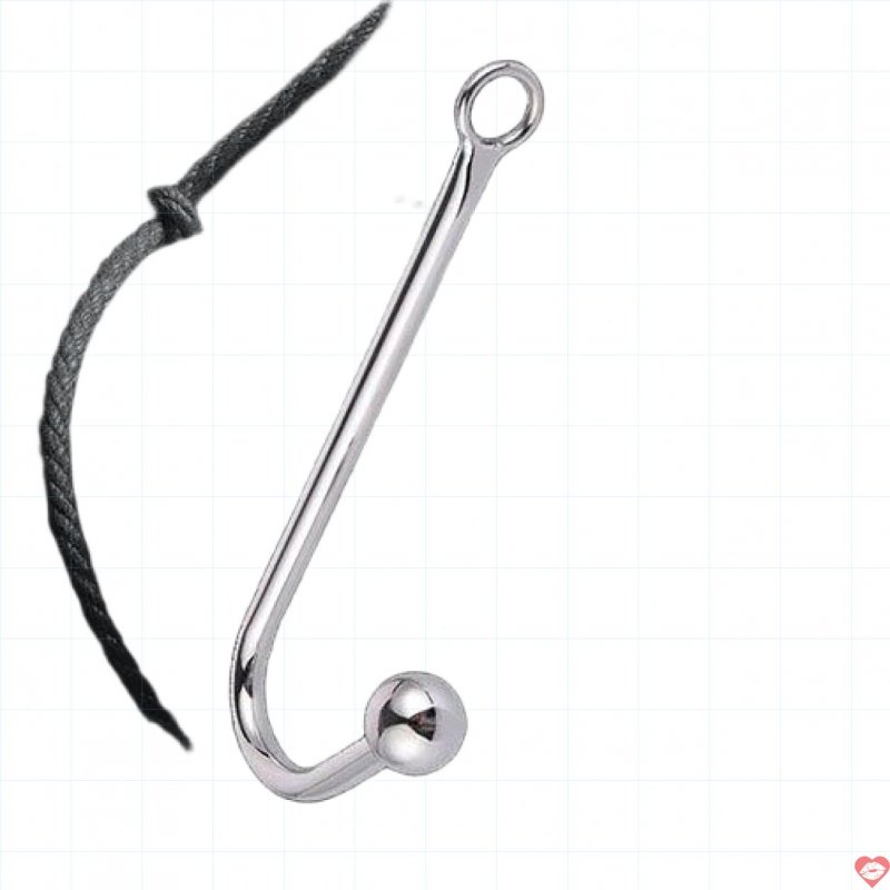 Đồ chơi móc inox kích thích hậu môn bạo dâm an toàn cao cấp 