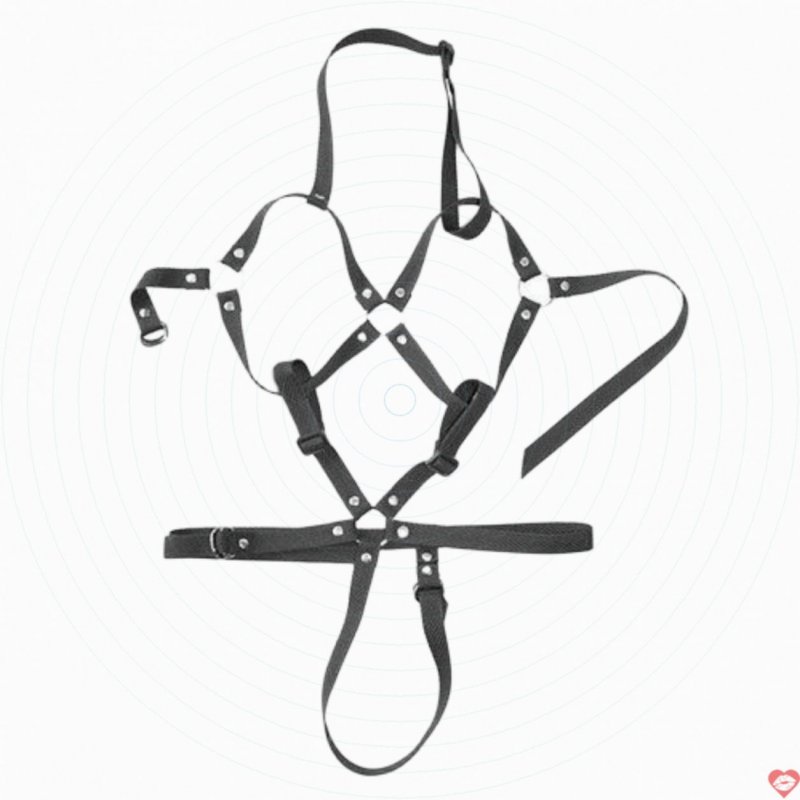 Đai đeo toàn thân bạo dâm gợi cảm chất liệu nylon kích thích 