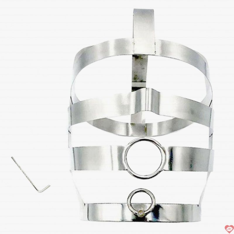 Khóa đầu thép không gỉ BZ10V Đồ chơi bạo dâm BDSM cao cấp kích thích 