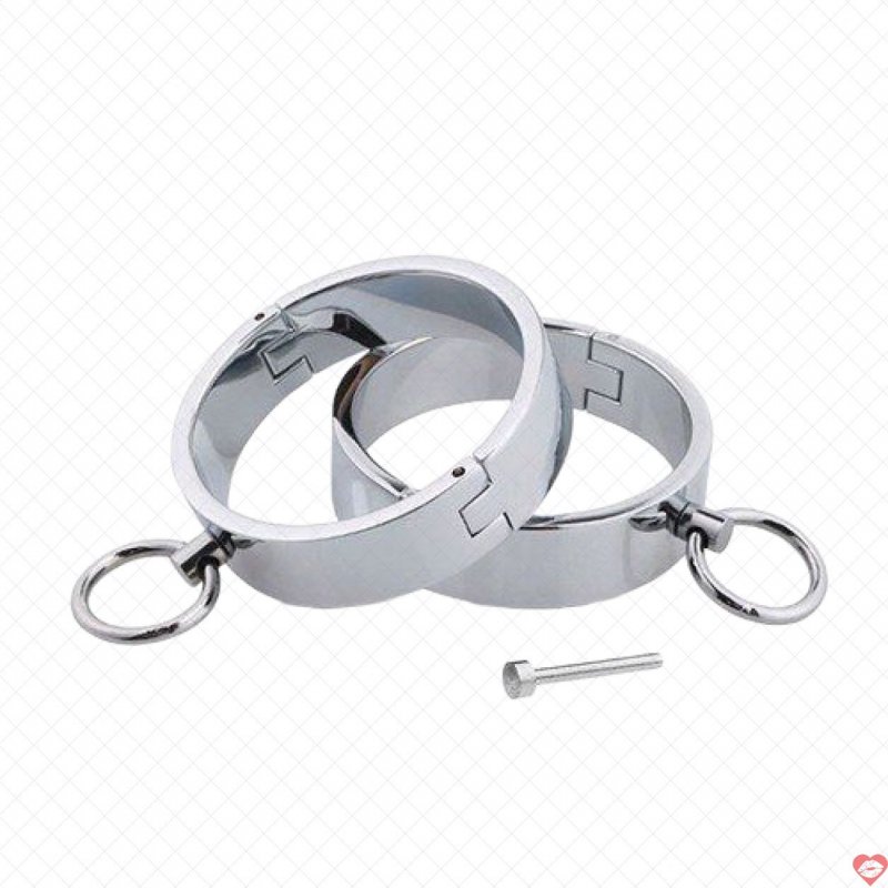 Còng tay kim loại BDSM siêu bền khóa chắc tăng khoái cảm 