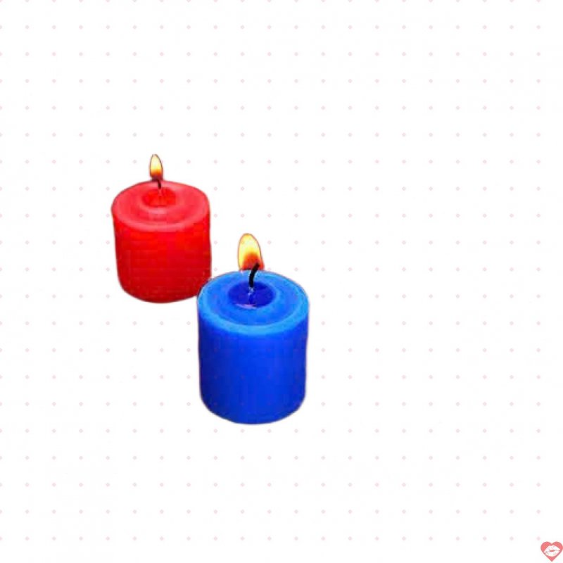 Nến chơi BDSM nhiệt độ thấp bộ 2 cây xanh đỏ kích thích cảm xúc 