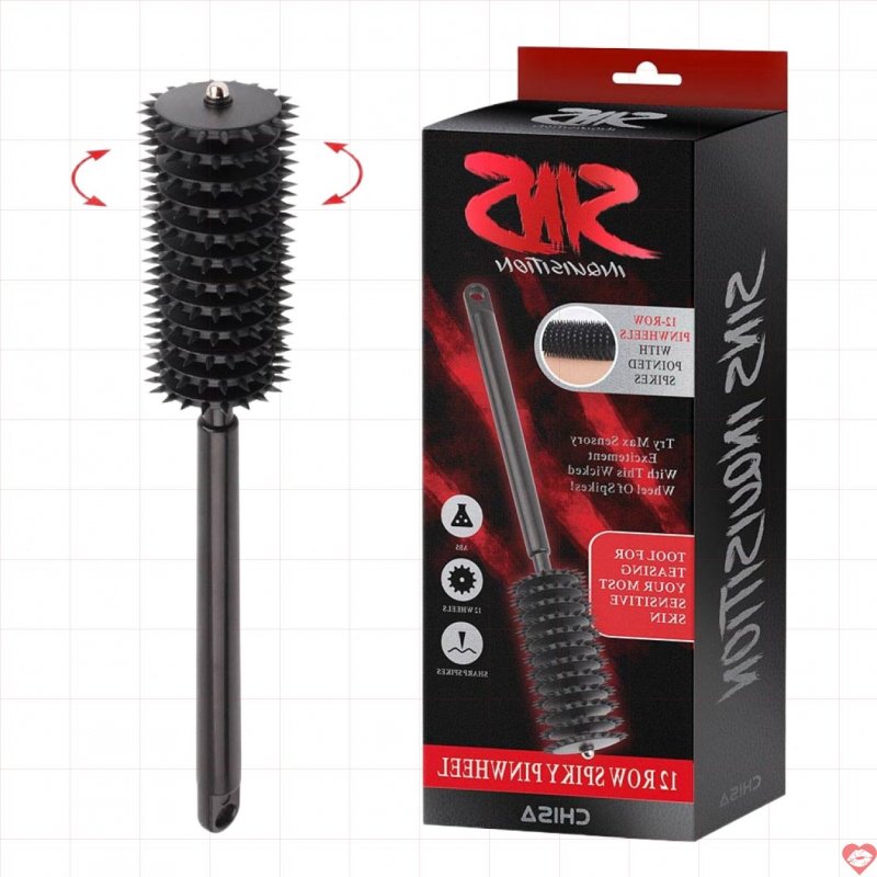 Cọ lăn gai BDSM Chisa Sins Inquisition 12 row kích thích cực mạnh 