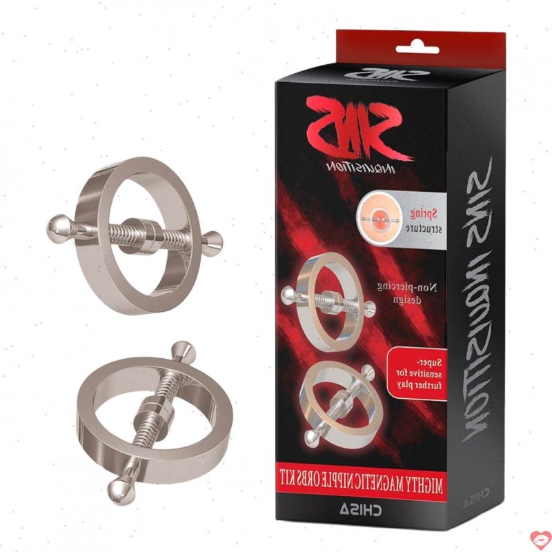 Kẹp vú Sins Inquisition Metal điều chỉnh kích thích BDSM 