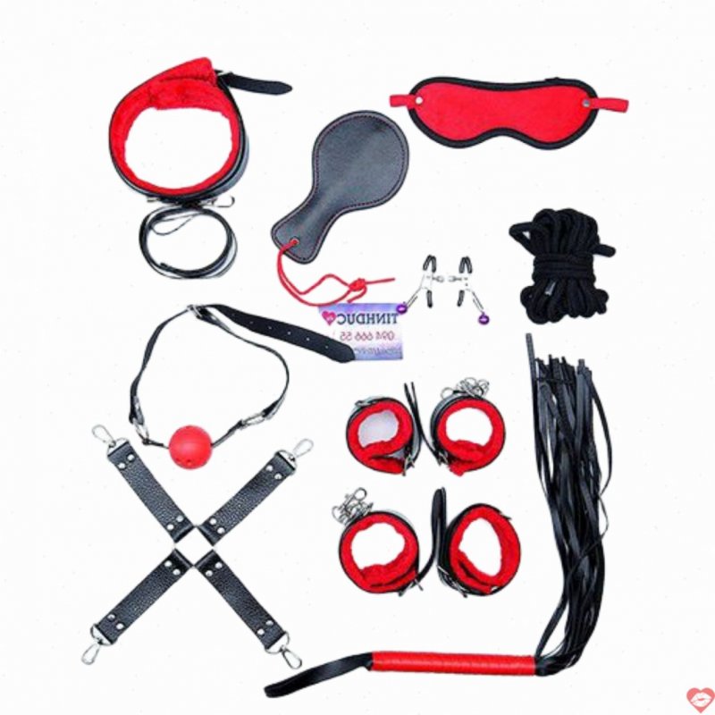 Đồ chơi bạo dâm Combo BDSM 10 món đẹp độc chuẩn 50 sắc thái