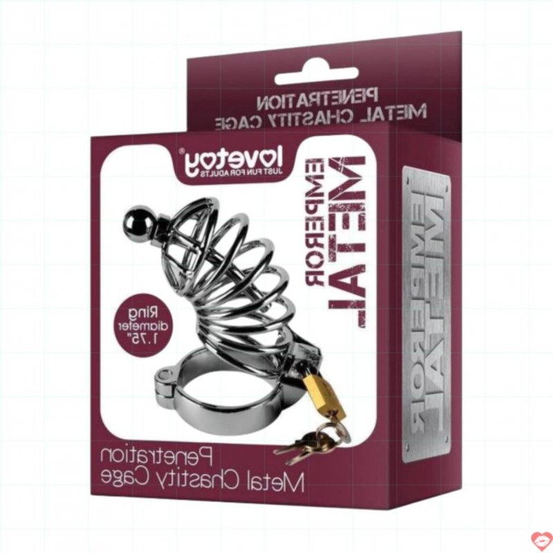 Khoá dương vật bằng rọ hợp kim Lovetoy Emperol Metal