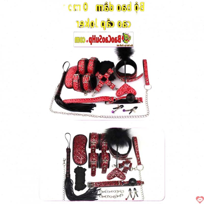 Bộ sextoy bạo dâm 10 món cao cấp Joker