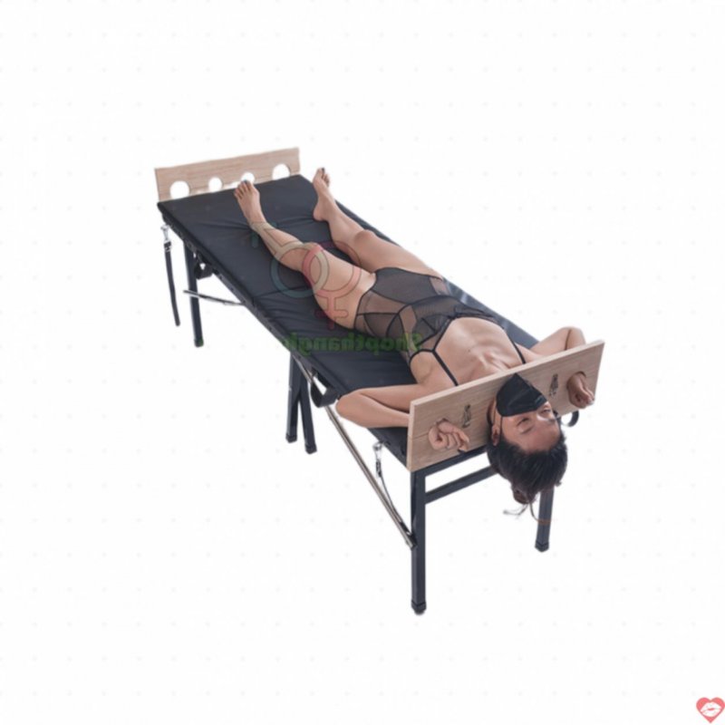 Giường gấp gọn SM trói buộc cơ thể gợi cảm