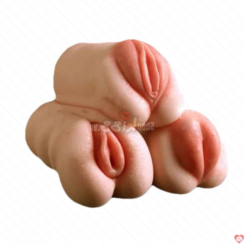 Âm đạo silicone trần AD06D sextoy cao cấp cảm giác thật 