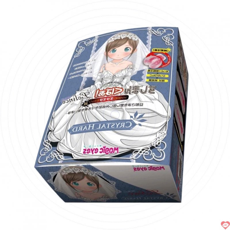 Âm đạo giả Magic Eyes Crystal Hard cô dâu trong suốt tăng khoái cảm 